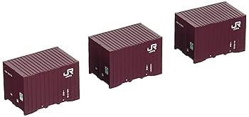 Amazon | TOMIX HOゲージ 19G形コンテナ 新塗装・3個入 HO-3136